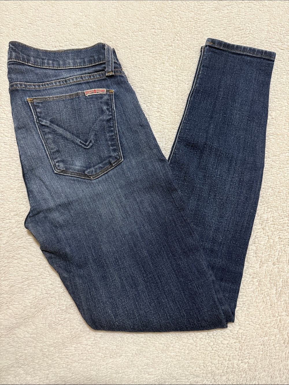 Hudson Krista Super Skinny Dark Blue Jeans 27